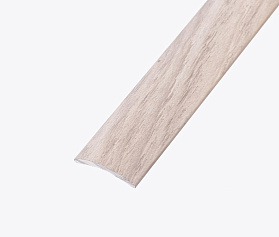 Порог (стык) Русский профиль  разноуровневый декорированный, 38*900 мм, Дуб аляска